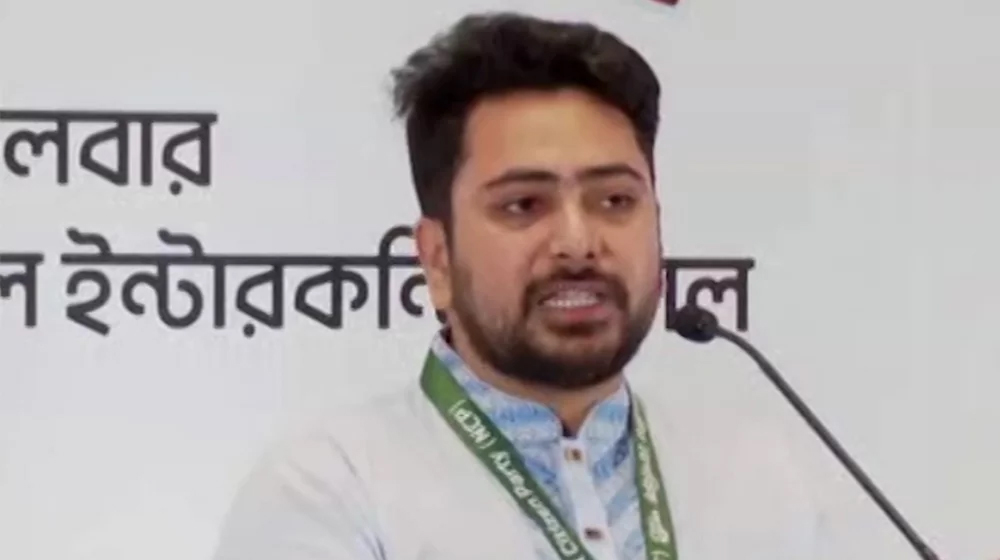 জাতীয় নাগরিক পার্টির (এনসিপি) আহ্বায়ক নাহিদ ইসলাম